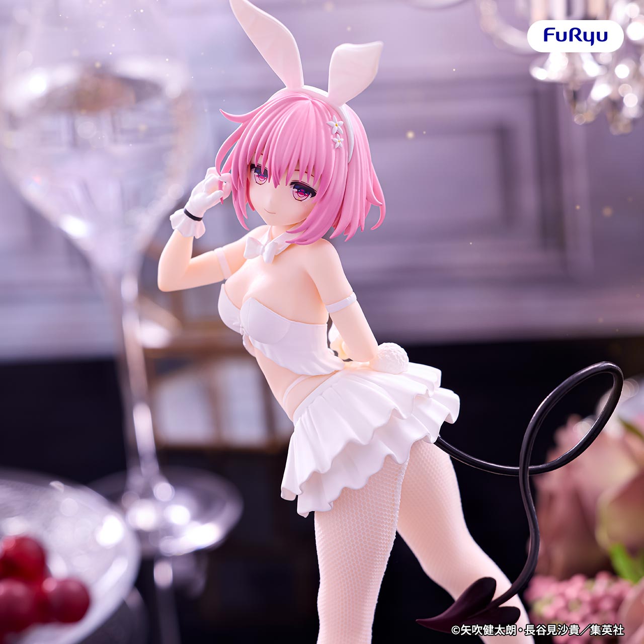 BiCute Bunnies Figureーモモ・ベリア・デビルークwhite ver.ー